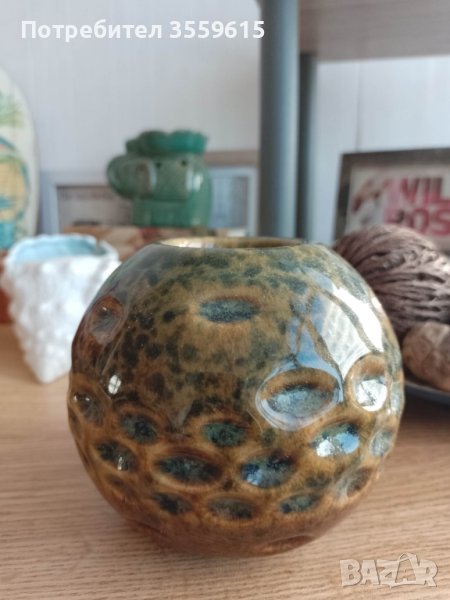 керамичен свещник от Испания, снимка 1