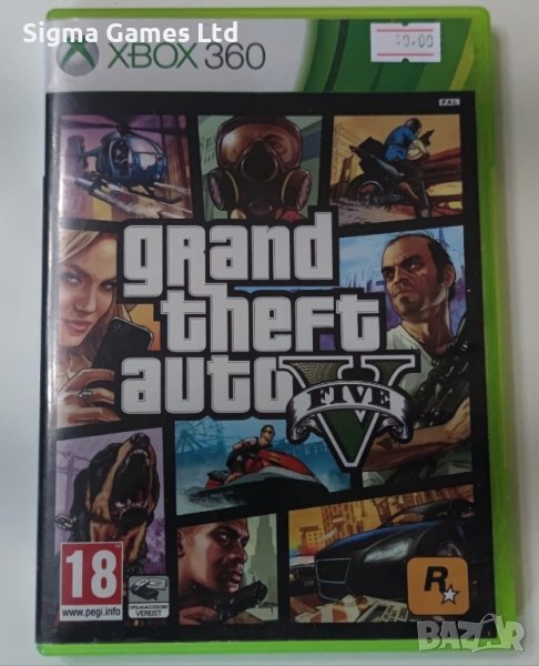 Xbox360-Gta 5-Grand Theft Auto 5, снимка 1