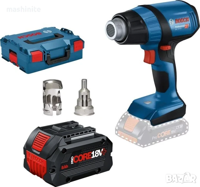 Акумулаторен пистолет за горещ въздух GHG 18V-50 L-boxx 1xProCORE 8.0Ah+ Bosch, снимка 1