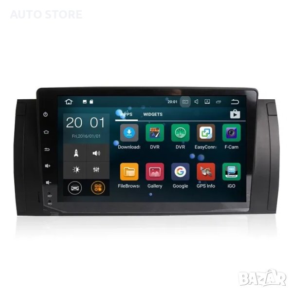 Мултимедия навигация BMW 9 инчa Е39 Е46 E53 X5 android бмв андроид, снимка 1