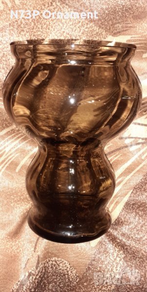 ВАЗА. СТЪКЛО. РЪЧНА ИЗРАБОТКА. , снимка 1