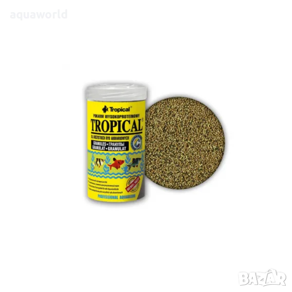 "ПРОМОЦИЯ" Tropical Granulat Гранулирана високопротеинова храна , снимка 1