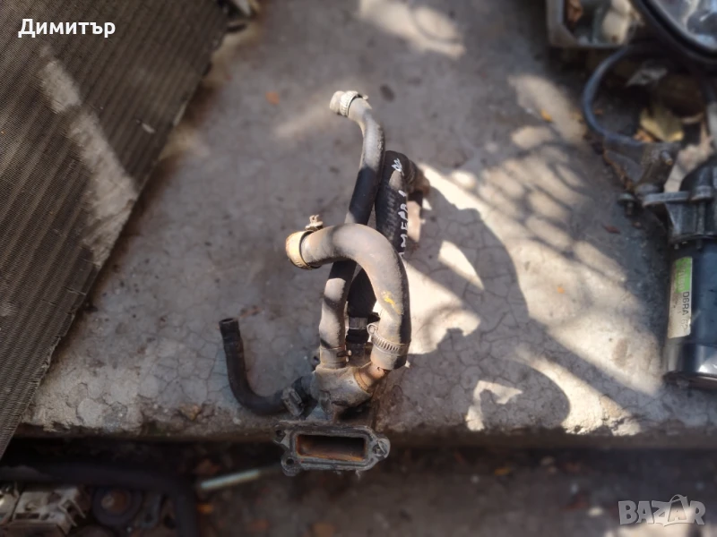 Фланец Воден + Водни Съединения За Нисан Примера 1.6 16В 1991г / Nisan Primera 1.6 16V 1991y, снимка 1