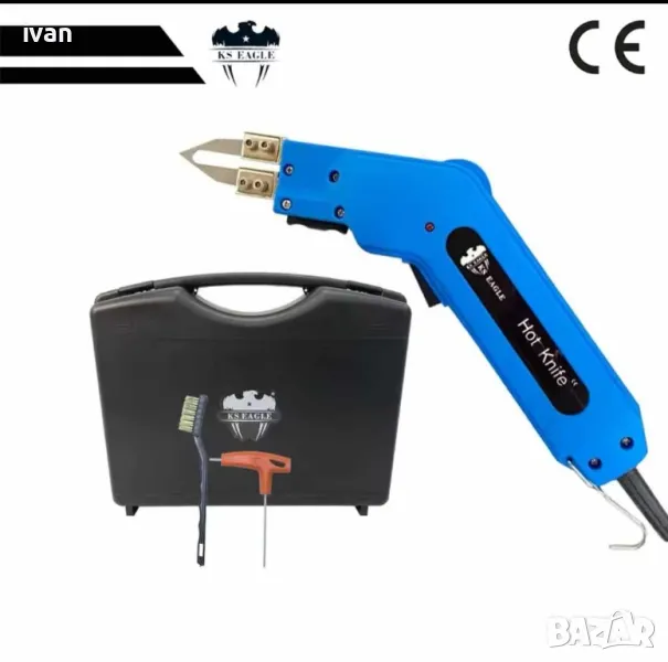 намаление Професионално терморезачката KS Eagle за стериопор, дунапред и др. , темп. до 500 гр. , снимка 1