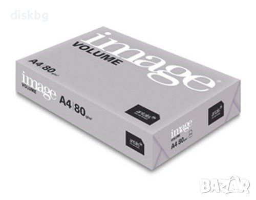 Бяла копирна хартия А4, 80г/м2, 500 листа в пакет, снимка 1