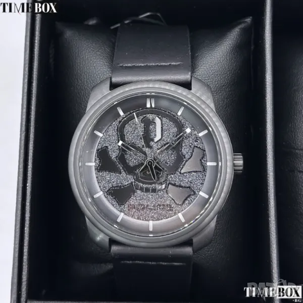 Police Black Skull Watch Gift Set PL.BLED1.SET.20, снимка 1