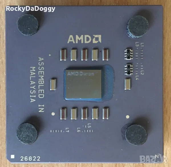 AMD Duron 750 MHz + cooler MassCool, снимка 1
