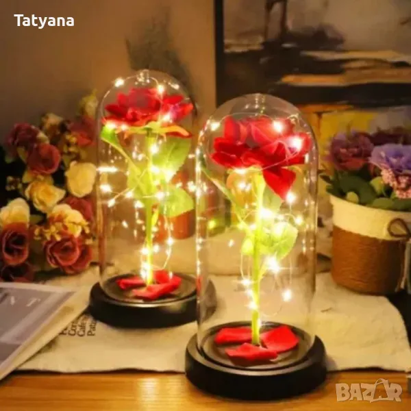 Светеща роза , снимка 1