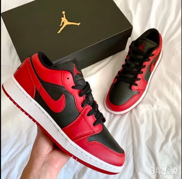 Nike Air Jordan 1 Low GS „Reverse Bred“  номер 39 , снимка 1