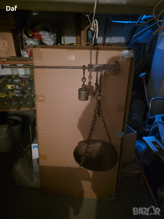 Кантар търговски/паланца/,антикварен, снимка 1