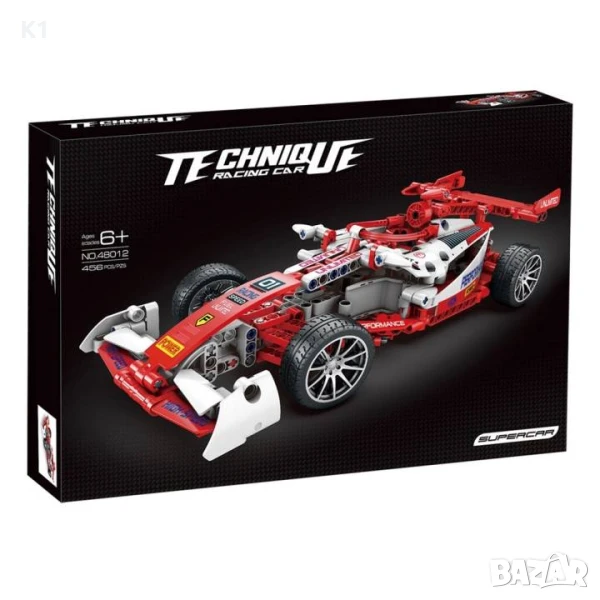 Конструктор Състезателна кола - 456 части, снимка 1