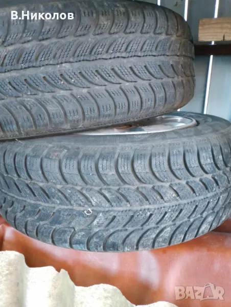 Алуминиеви джанти с гуми 14", снимка 1