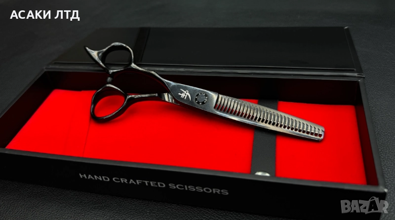 ASAKI ФРИЗЬОРСКА ФИЛАЖНА НОЖИЦА/THINNING ЗА ЛЯВА РЪКА 6.00 inch, снимка 1