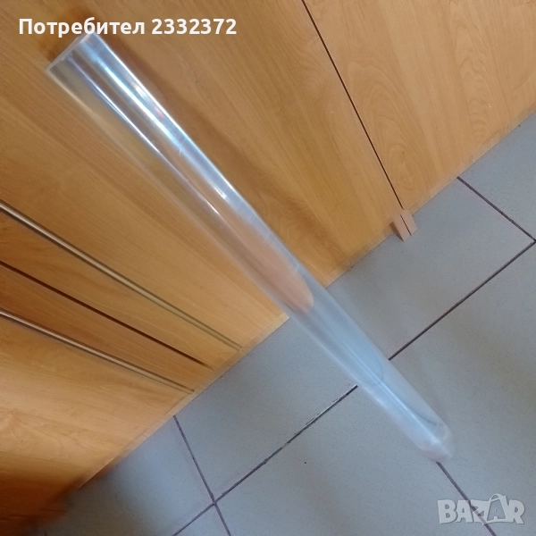Продавам плексиглас Ф 50мм дължина 680мм, снимка 1