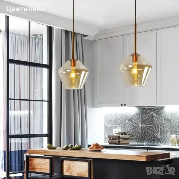 Луксозния стил пендел Havos, D23, E27, снимка 1