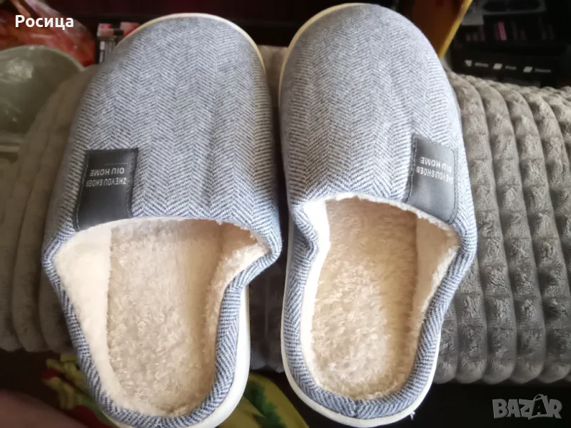 Дамски пантофи чехли номер 40 размер на стелката 25 см нови., снимка 1