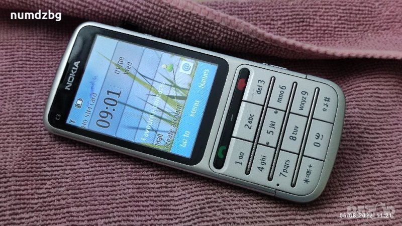 Nokia C3-01 метален Унгария, снимка 1