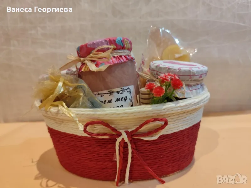 Подаръчна кошница - страхотен подарък за 8ми март, снимка 1