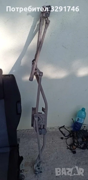 Лостов механизъм за чистачки с моторче  за Опел Зафира фейслифт 2004г 2.0 дизел 101к.с, снимка 1