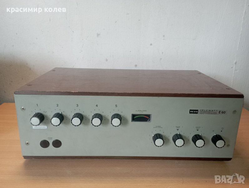 винтидж миксер усилвател "Klein&Hummel Telewatt E60", снимка 1