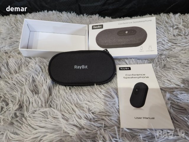 RayBit USB конферентен високоговорител и микрофон за разговори, снимка 9 - Друга електроника - 42833110