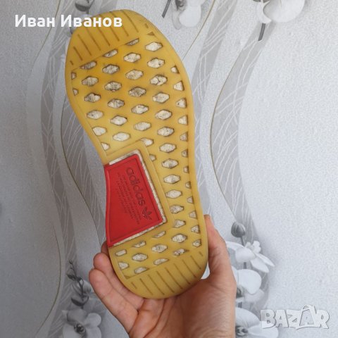  оригинални маратонки  Adidas NMD R2 PK  Primeknit номер 41,5-42, снимка 5 - Маратонки - 39903965