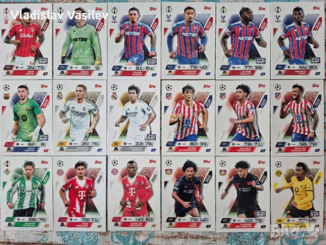 Topps Match Attax 25/26 Extra - Base 1/2 - Update 02.04, снимка 2 - Други ценни предмети - 53680082