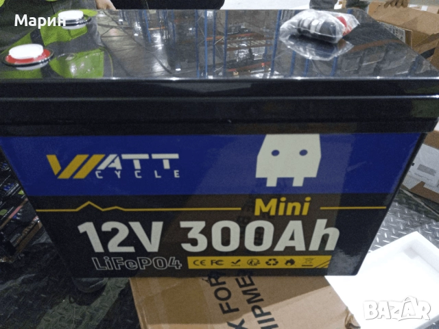 Акумулатор,,watt cycle,, 12v 300ah - lifepo4 , снимка 2 - Аксесоари и консумативи - 52020144