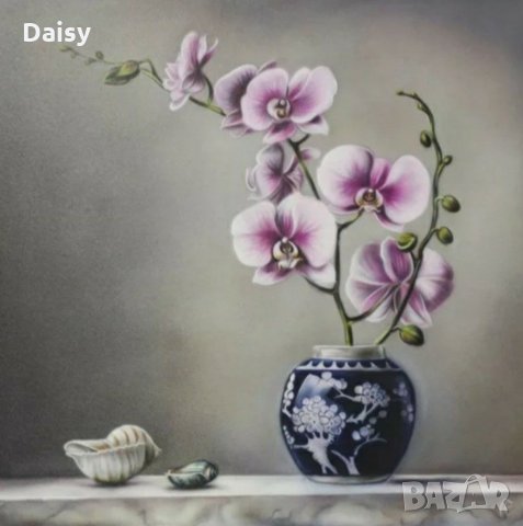 Диамантен гоблен Букет от цветя, снимка 4 - Гоблени - 29021928