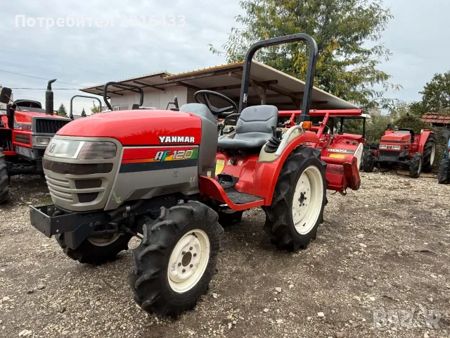Трактор YANMAR AF120 4x4, снимка 2 - Селскостопанска техника - 56480704