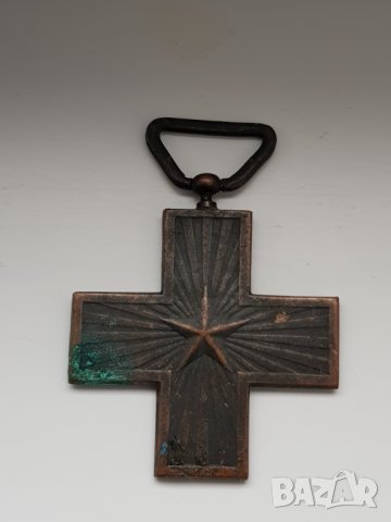 Медал Италия,кръст за заслуга във войната, снимка 3 - Антикварни и старинни предмети - 31372736