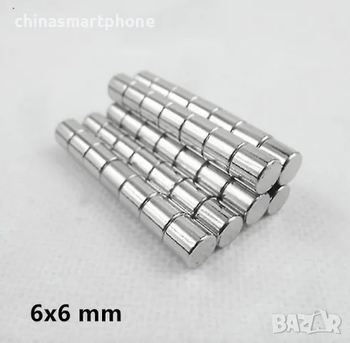 Неодимов магнит 6x6mm МАГНИТ неодимов N52, magnit от moqtmagazi n. co m (Моят магазин), снимка 6 - Други машини и части - 47675090