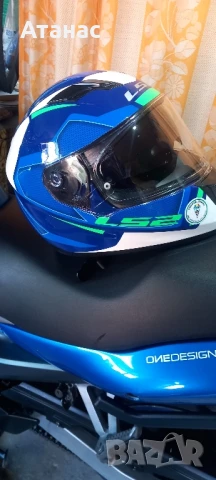 мото каска LS2 размер xs 53-54 см., снимка 4 - Спортна екипировка - 50713634