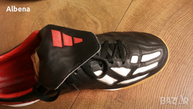 ADIDAS PREDATOR MANIA Leather Размер EUR 45 / UK 10 1/2 за футбол в зала естествена кожа 123-13-S, снимка 12 - Спортни обувки - 42295127