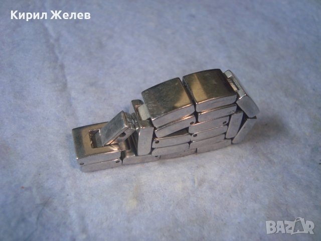 КРАСИВА СТИЛНА ЗДРАВА ФЕШЪН АРТ СТОМАНЕНА СРЕБРИСТА ГРИВНА от БЛАГОРОДНА НЕРЪЖДАЕМА СТОМАНА 29481, снимка 4 - Гривни - 37660421