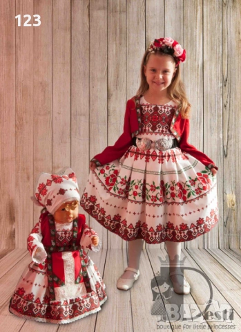 Детска Народна Носия ТЕДИ-МОД, снимка 13 - Детски рокли и поли - 53912763