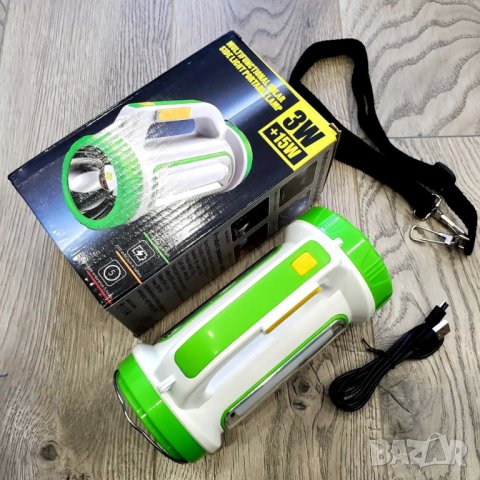 Акумулаторен фенер със соларно зареждане, снимка 6 - Други - 39549490