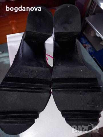 Нови български затворени обувки от естествена кожа, снимка 7 - Дамски обувки на ток - 53986189