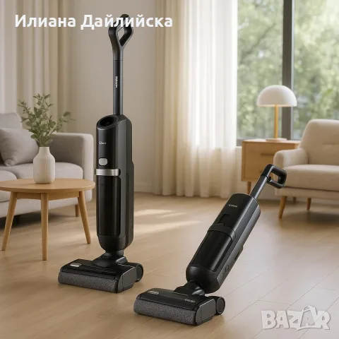 2 в 1 безжична прахосмукачка и моп - Midea Vacuum Cleaner MX10EUBK, снимка 3 - Прахосмукачки - 56248687