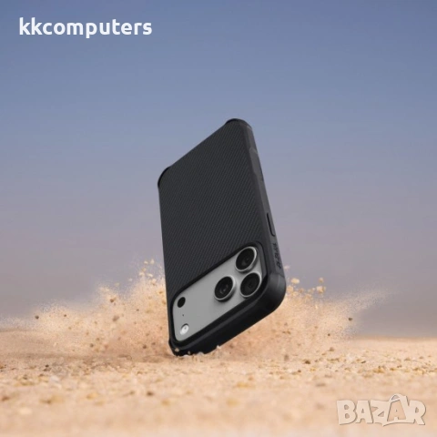 Оригинален кейс Pitaka Aramid ProGuard, За iPhone 17 Pro Max (6.9), Черен и Протектор, снимка 6 - Калъфи, кейсове - 54162516
