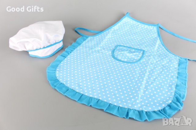 Детски готварски сет с Аксесоари, Престилка и шапка, снимка 4 - Други - 42809917