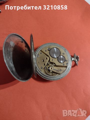 Мъжки джобен часовник,, Омега", снимка 3 - Джобни - 35065932