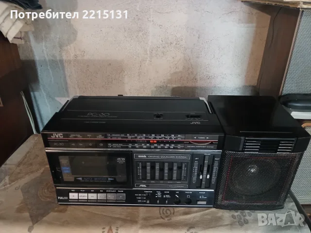 JVC PC-30 радиокасетофон, снимка 2 - Радиокасетофони, транзистори - 55778221