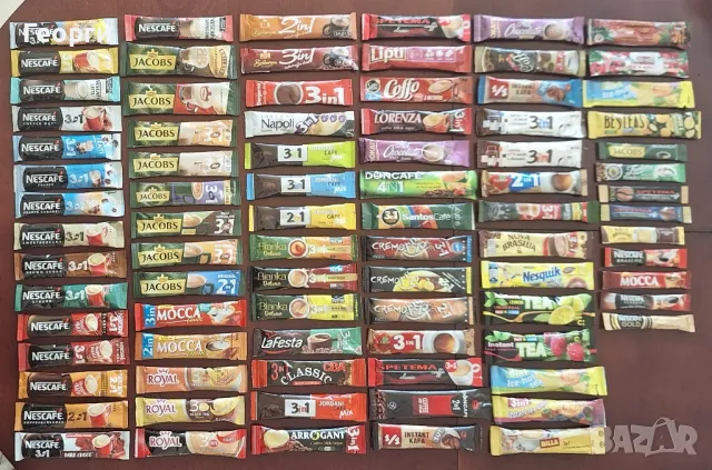 Колекция от захарчета и кафета