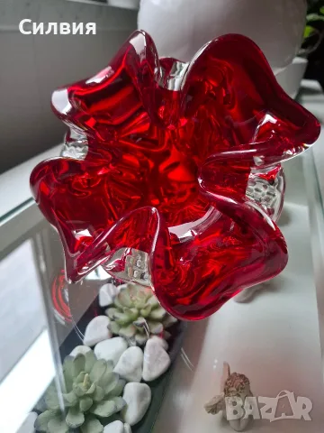 Винтидж съд *Murano*, снимка 2 - Антикварни и старинни предмети - 56447535