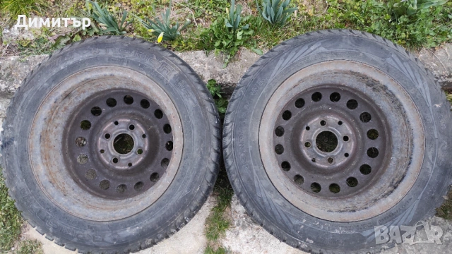 Зимни гуми Nokian с джанти Опел 13' 4х100. , снимка 10 - Гуми и джанти - 53929100