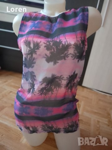 Дамско потниче с 💜палмички💗, снимка 2 - Потници - 42889449