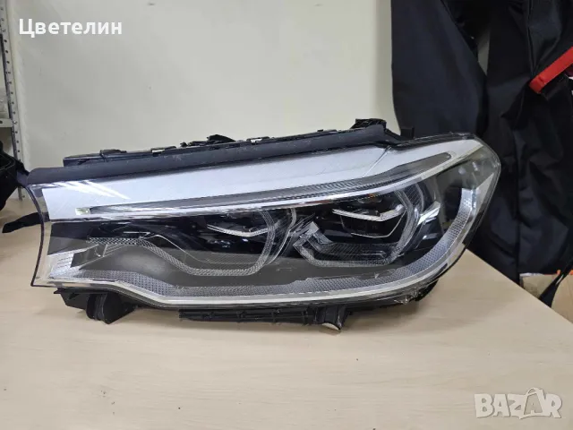 Ляв фар BMW G30 G31 Adaptive LED lqv far бмв г30 г31 лед, снимка 2 - Части - 49442525