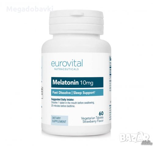 Хранителна добавка MELATONIN 10 mg 60 таблетки, снимка 1 - Хранителни добавки - 29881213