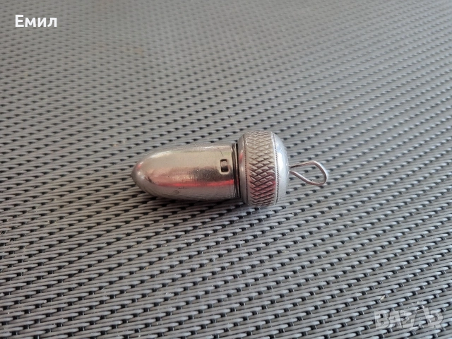 Антикварно сребърно сгъваемо цигаре, снимка 5 - Колекции - 52965619